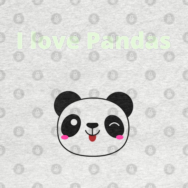 I love Pandas - Panda by PsyCave